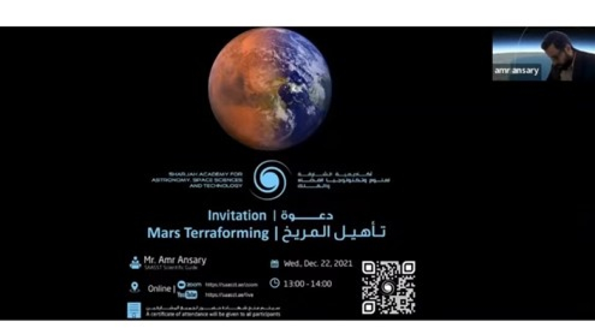 SAASST Lecture: Mars Terraforming